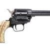 Heritage Rough Rider 22LR Revolver with Blued Barrel and Stag Grips